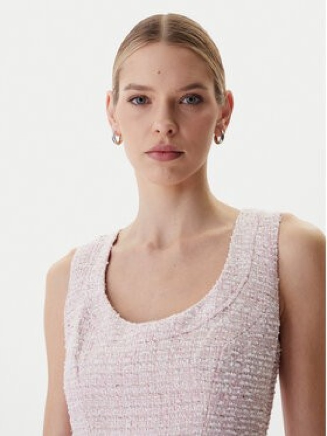 Guess Sukienka koktajlowa W6RK28 WJ632 Różowy Regular Fit