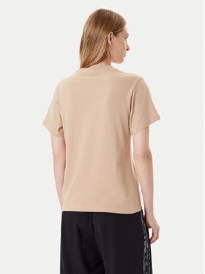 adidas T-Shirt Slide Graphic JZ1037 Beżowy Regular Fit