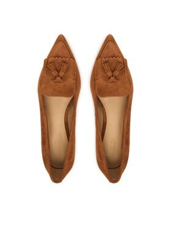 LAUREN RALPH LAUREN Baleriny 802P04175002 Brązowy