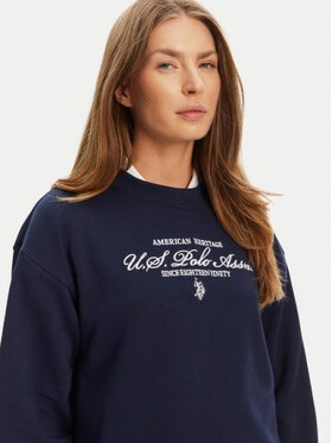 U.S. Polo Assn. Bluza WUP1352 Granatowy Regular Fit
