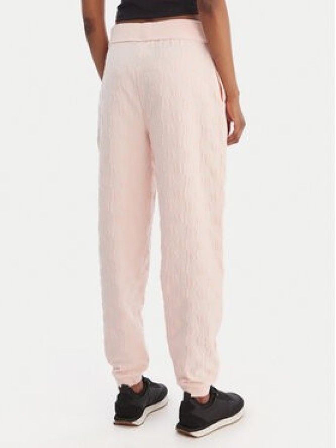 HUGO Spodnie dresowe Monogram 50556809 Różowy Regular Fit