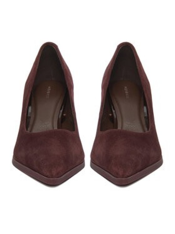 GINO ROSSI Szpilki EO-INTI-2635-1 Bordowy