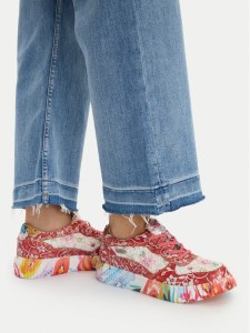 Laura Vita Sneakersy Soleno 03 Czerwony