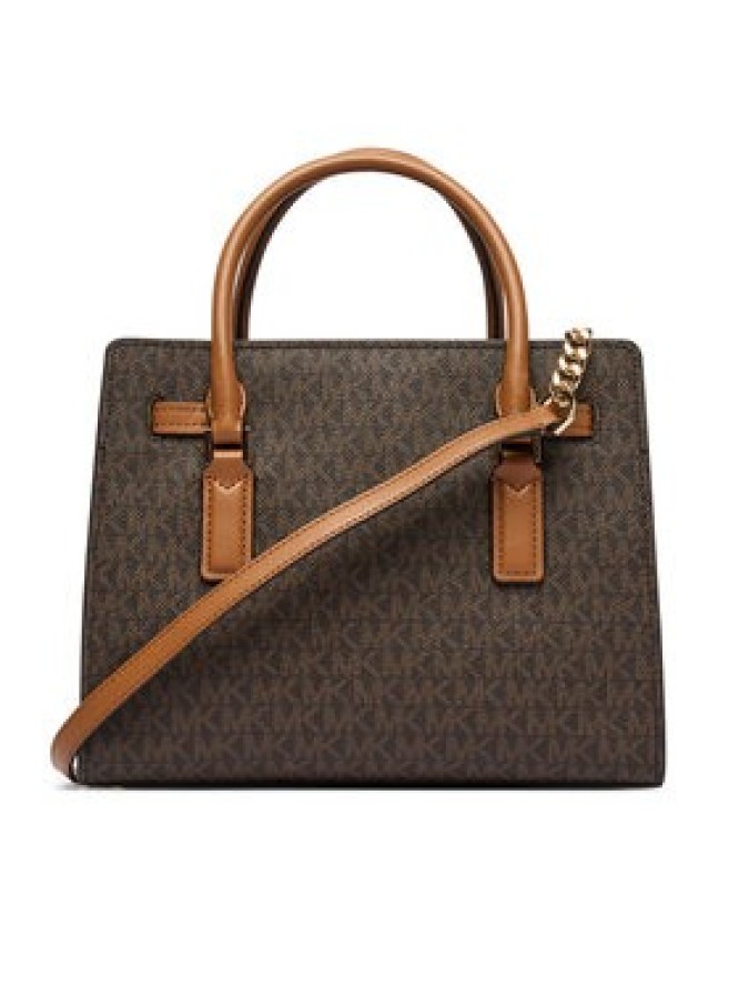 MICHAEL Michael Kors Torebka Hamilton Moderne 30T6GNXS1B Brązowy ciemny