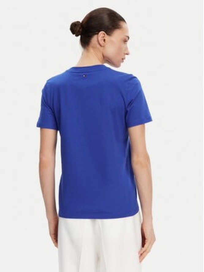Tommy Hilfiger T-Shirt WW0WW45522 Niebieski Regular Fit