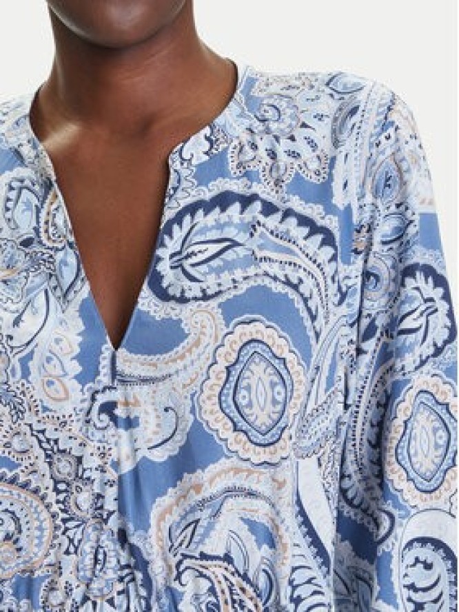 Olsen Sukienka koszulowa 13002020 Niebieski Regular Fit