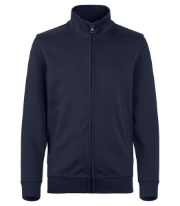 clique Basic Active Cardigan Junior z spun dyed polyester — zamek na całej