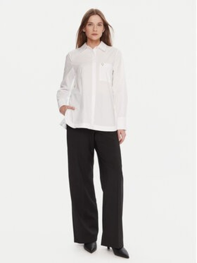 LOLA CASADEMUNT Koszula LF2515025 Biały Regular Fit