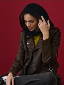 Apaszka wiązana - czarny