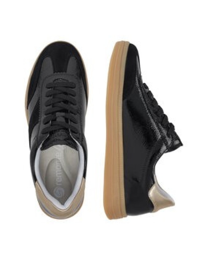 Remonte Sneakersy D2C01-03 Czarny