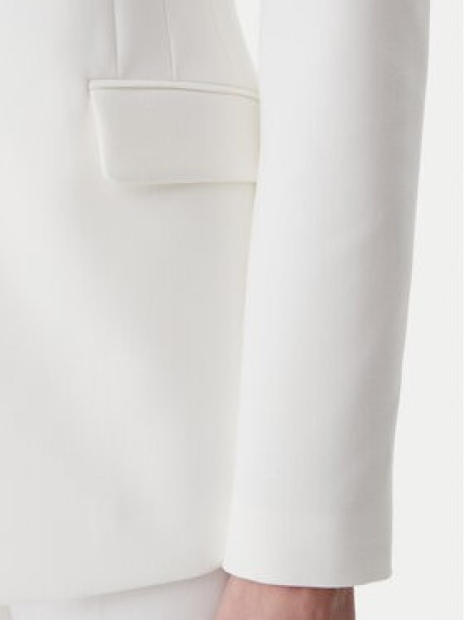 HUGO Marynarka Asmalla 50540787 Biały Slim Fit