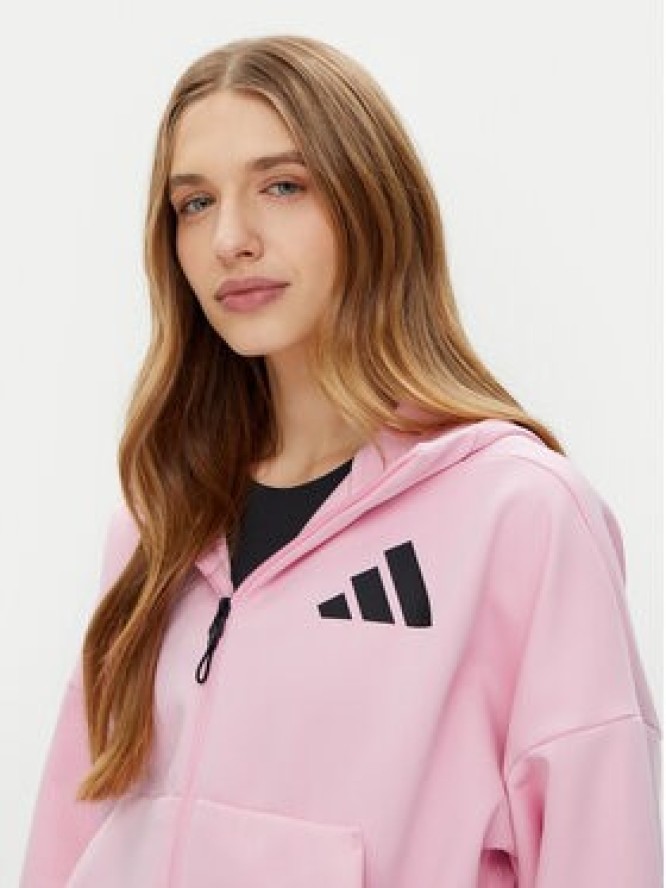 adidas Bluza Z.N.E. JC5393 Różowy Loose Fit