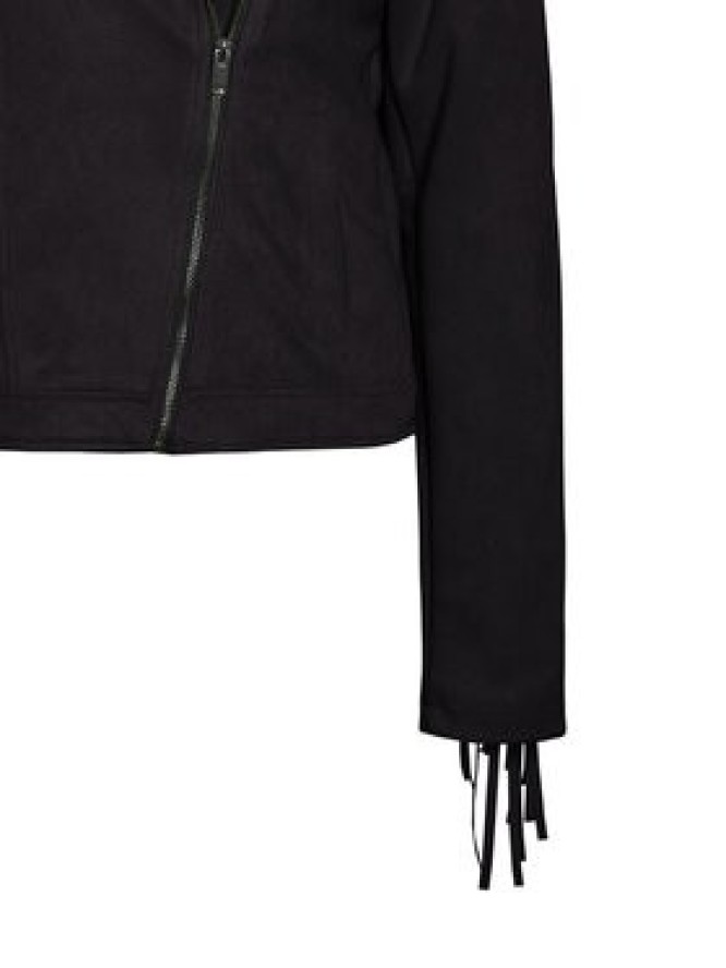 Noisy May Kurtka z imitacji skóry Abby 27033110 Czarny Regular Fit