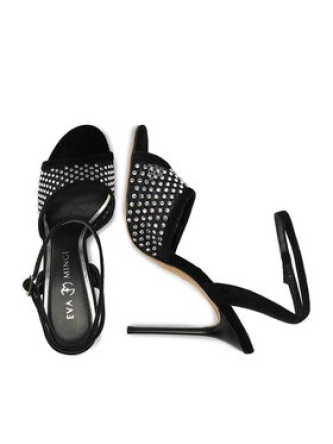 Eva Minge Sandały EO-ZARA-LT934-79 Czarny