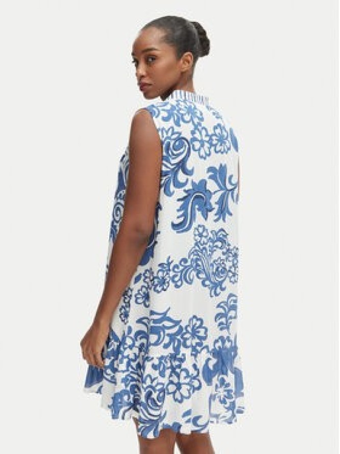 Iconique Sukienka letnia Daphne IC26-036 Niebieski Regular Fit