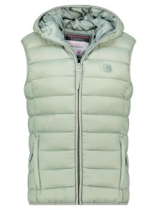 Geographical Norway Kamizelka pikowana "Vatikotal" w kolorze miętowym rozmiar: M