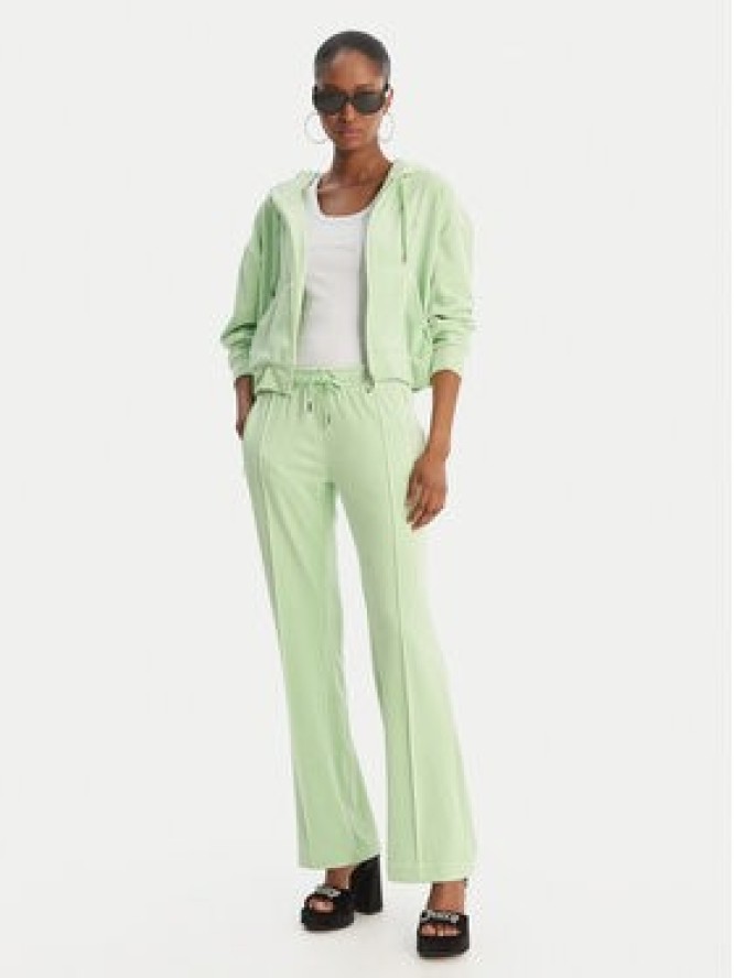 Juicy Couture Spodnie dresowe Tina JCWBJ126327 Zielony Straight Leg