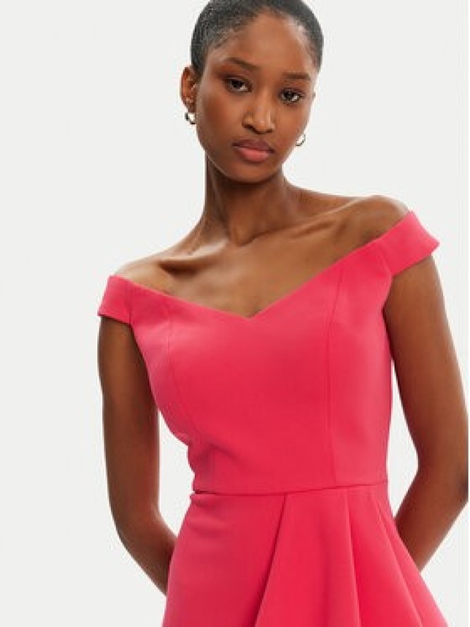 Rinascimento Sukienka wieczorowa CFC0122859003 Różowy Regular Fit