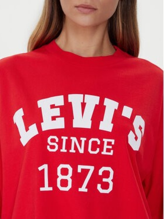 Levi's® T-Shirt Graphic 000G4-0022 Czerwony Relaxed Fit