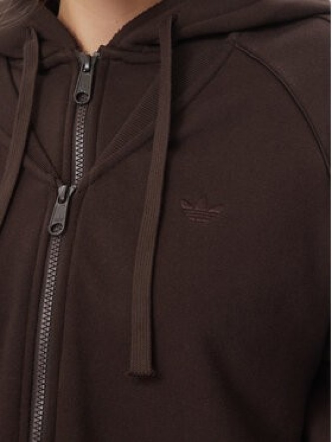 adidas Bluza Sst Double Front Hoody KT1922 Brązowy Regular Fit