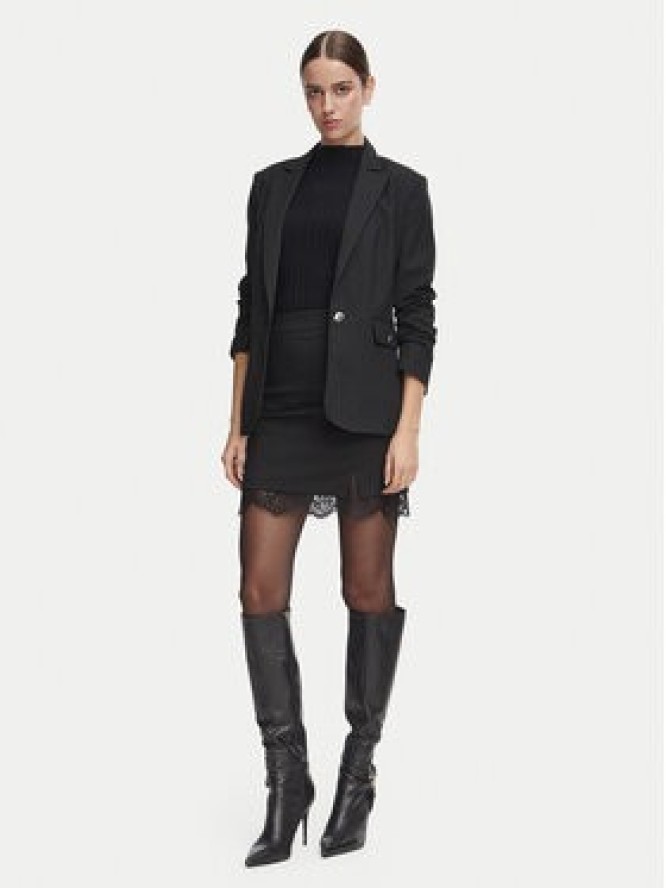 Morgan Bluzka 252-MROYA Czarny Slim Fit