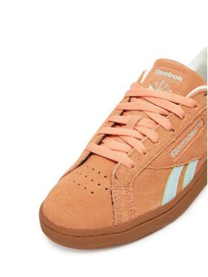 Reebok Sneakersy CLUB C GROUNDS UK 100220815 Pomarańczowy
