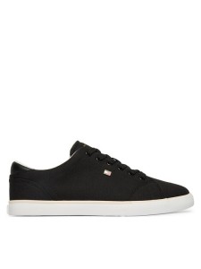 Tommy Hilfiger Tenisówki Th Low Profile Vulc Canvas FW0FW09102 Czarny