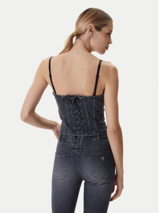 Guess Top W6RH80 D6921 Szary Slim Fit