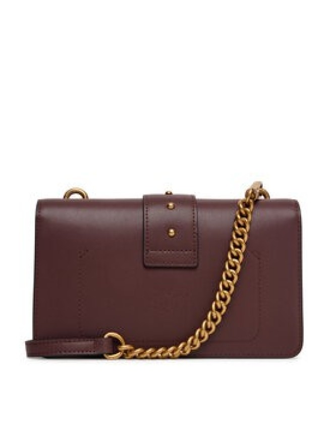 PINKO Torebka Love One Mini ST.CL Al 25-26 PLTT 105856 A0F1 Bordowy