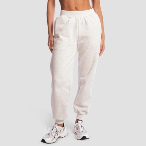 Spodnie damskie fitness jogger oversize z kieszeniami