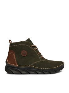 Rieker Trzewiki CEO-55036-54 Zielony ciemny