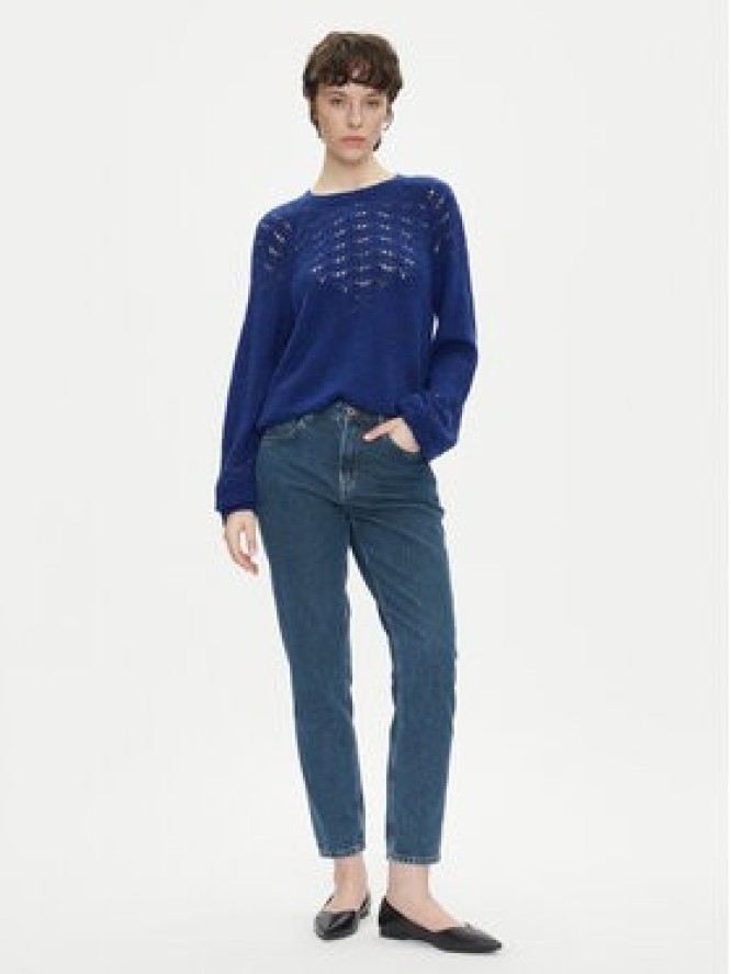 Pepe Jeans Sweter Naina PL702241 Niebieski Regular Fit