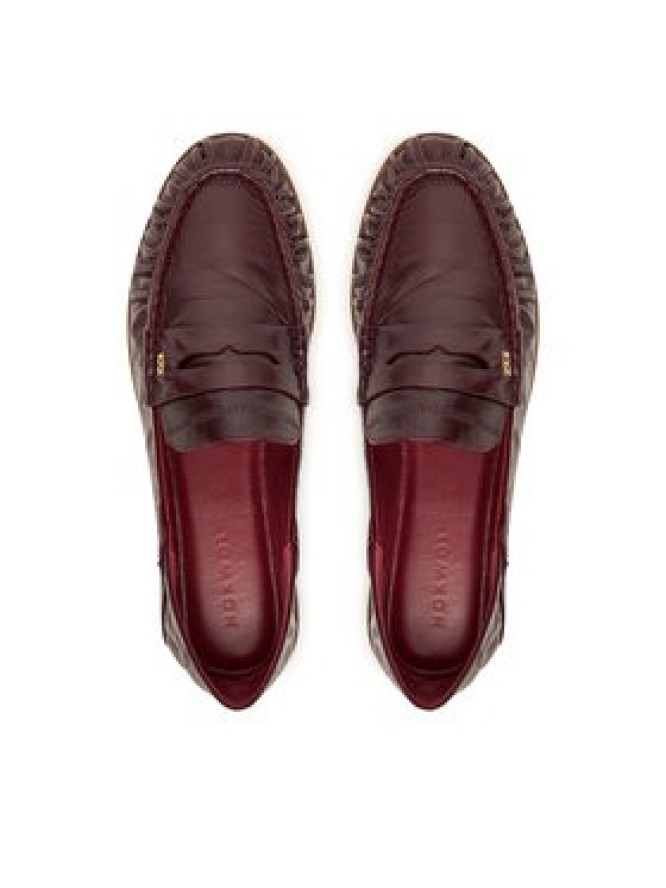 Nokwol Mokasyny Mica Bordowy