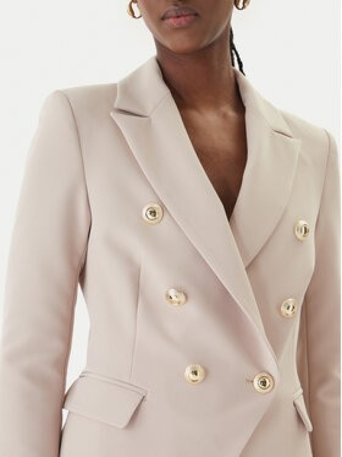 Rinascimento Marynarka CFC0128639003 Beżowy Regular Fit