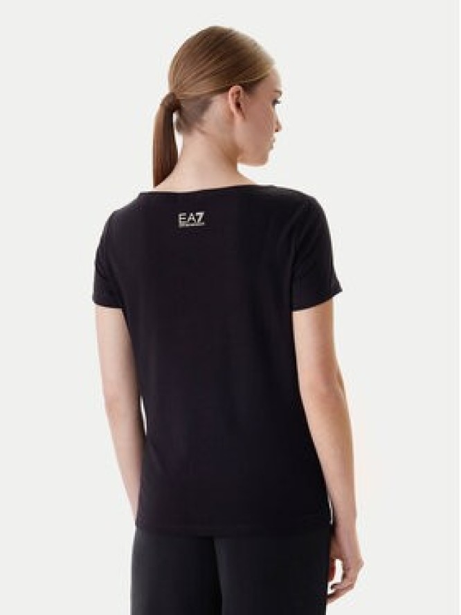 EA7 Emporio Armani T-Shirt 7W000978 AF10373 UC001 Czarny Slim Fit