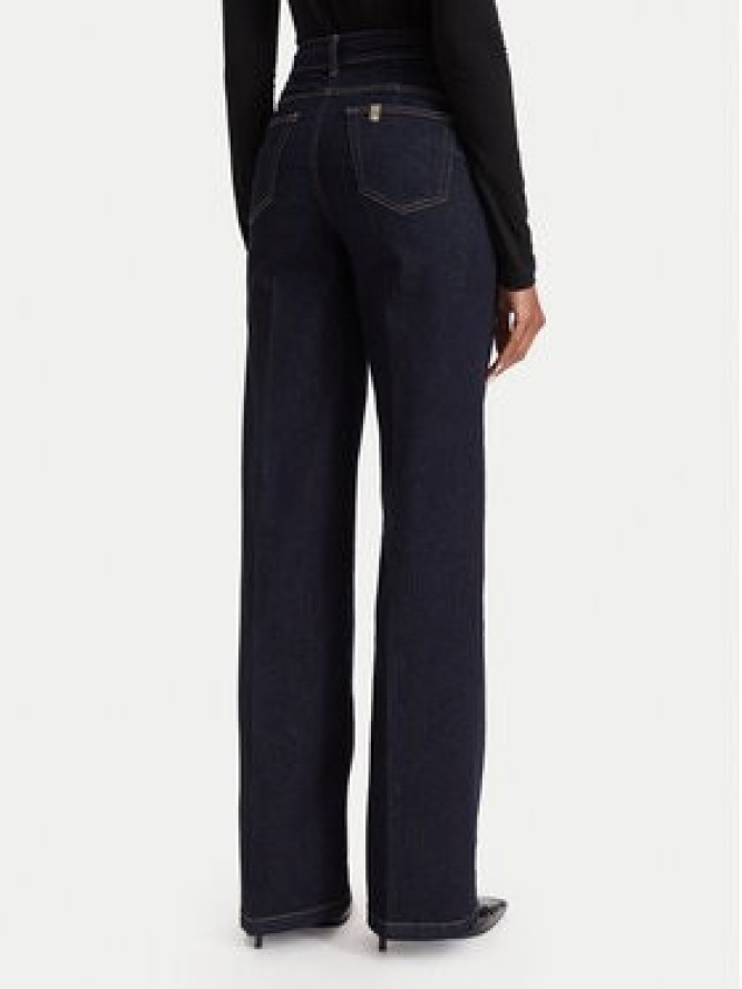 Liu Jo Jeansy UF6088 D0264 Granatowy Flared Leg