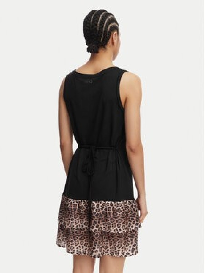 Liu Jo Beachwear Sukienka codzienna VA6127 JS360 Czarny Regular Fit