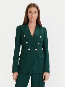 Maryley Marynarka 25IB139/43BI Zielony Regular Fit