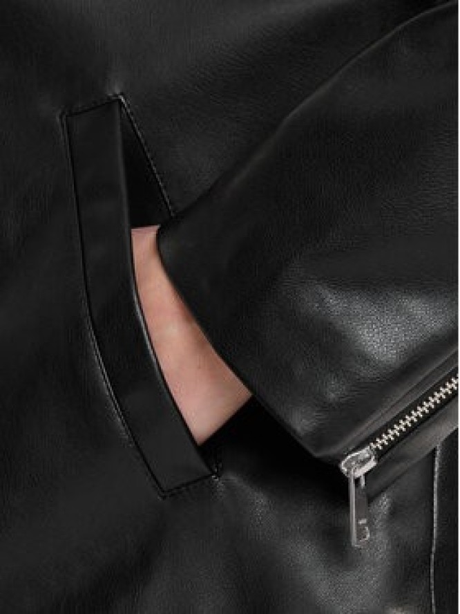 ONLY Kurtka z imitacji skóry Nicki 15356871 Czarny Regular Fit