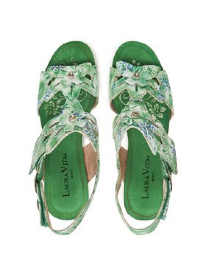 Laura Vita Espadryle Hacdeo 21 Zielony