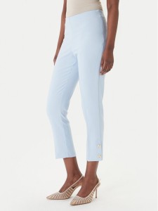 Rinascimento Spodnie materiałowe CFC0128641003 Błękitny Slim Fit