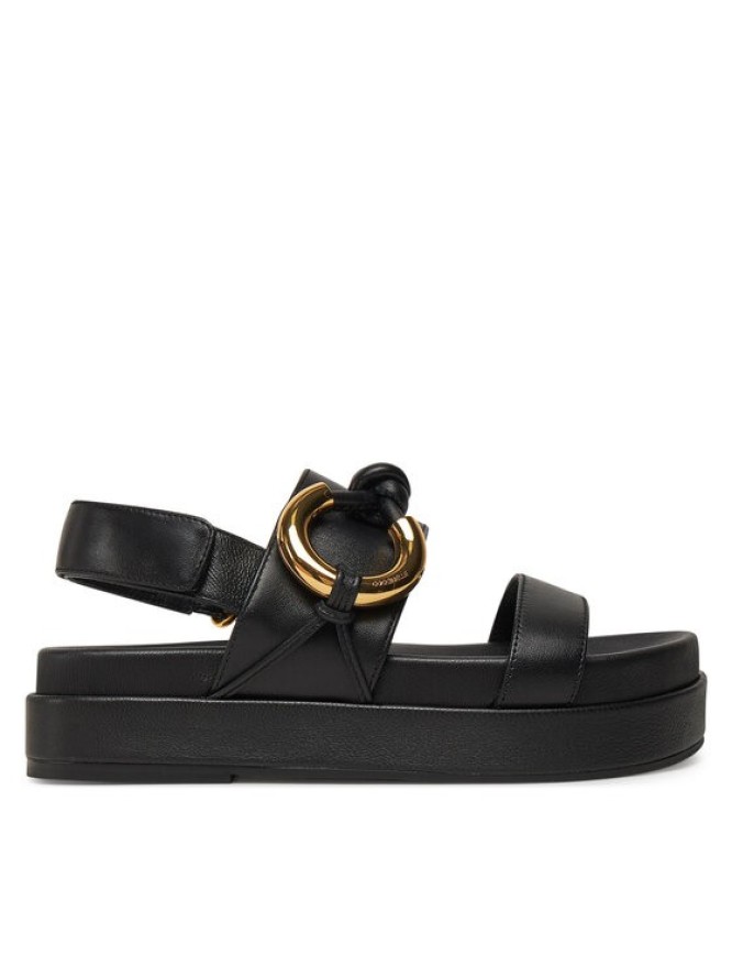 Coccinelle Sandały E4 SGH 18 01 01 Czarny