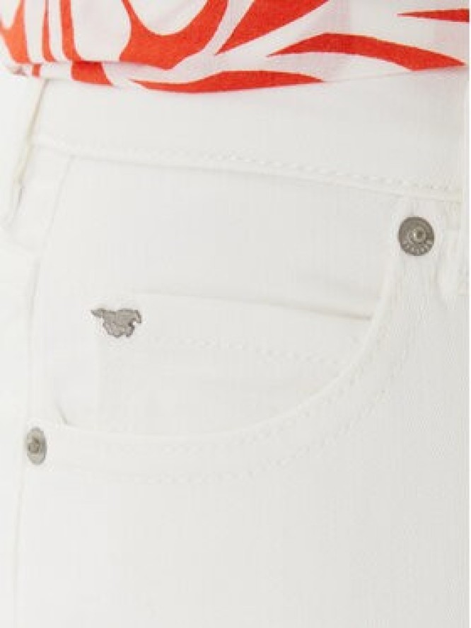 Mustang Jeansy Crosby 1016544 Biały Slim Fit