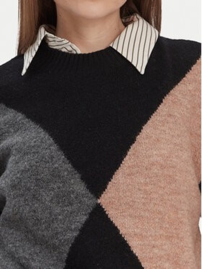 Barbour Sweter LKN1678MI11 Kolorowy Regular Fit