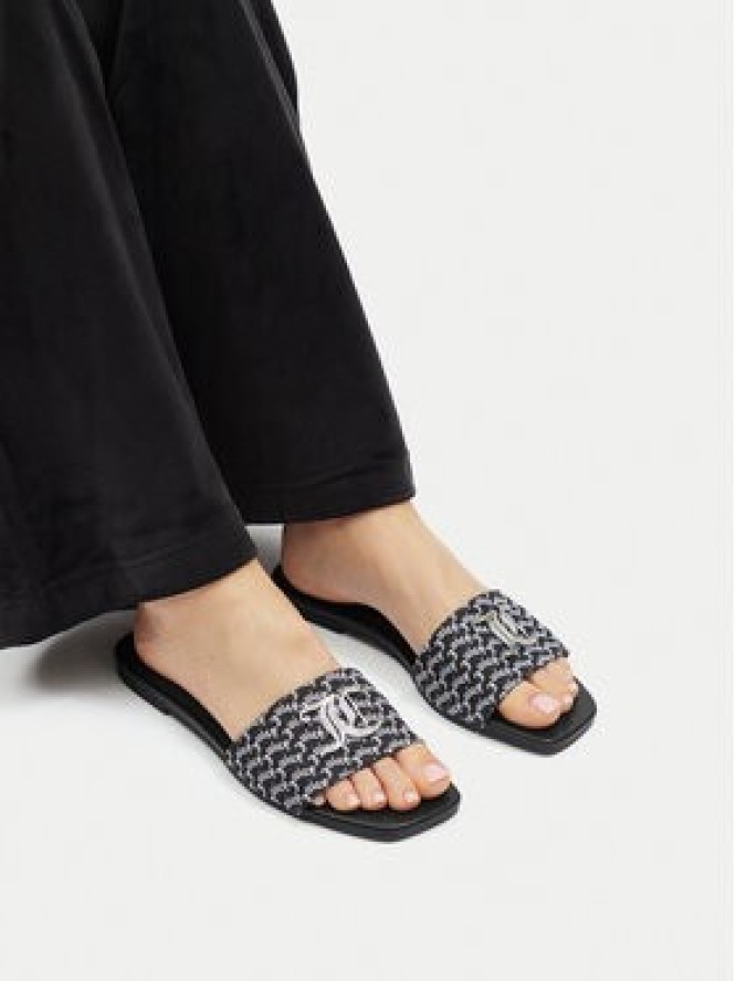 Juicy Couture Klapki HY24111-1 Czarny