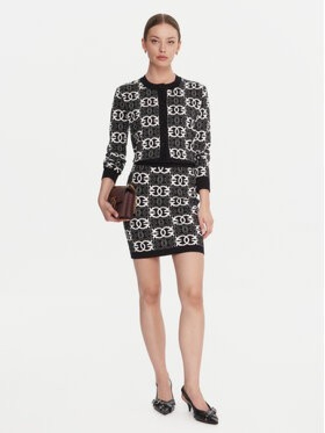 PINKO Kardigan Found Someone 106043 A2YD Czarny Regular Fit