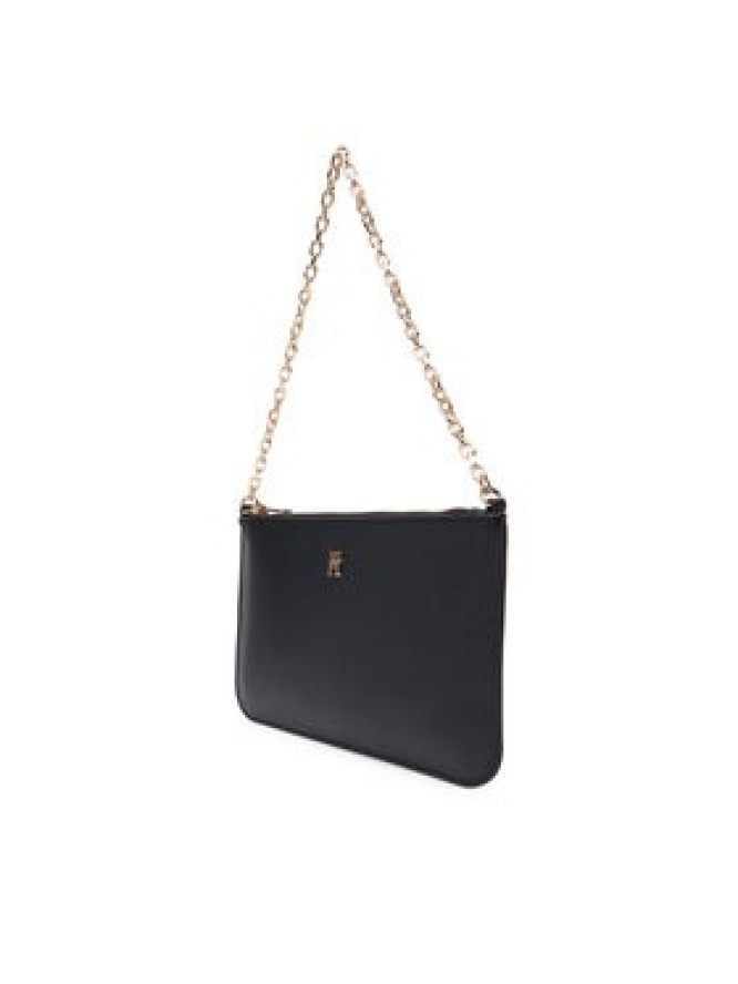Tommy Hilfiger Torebka Th Icon Chain Shoulder Pouch AW0AW18298 Czarny