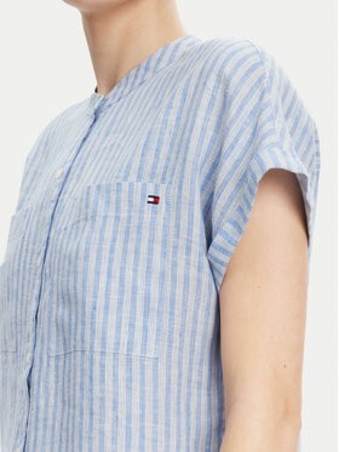 Tommy Hilfiger Koszula WW0WW44715 Błękitny Regular Fit