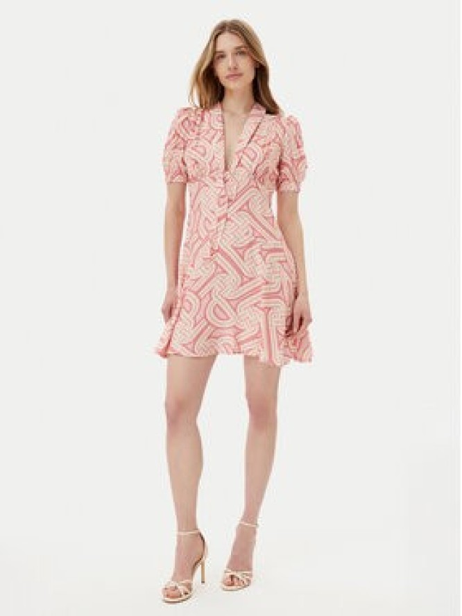 Silvian Heach Sukienka letnia Lapug GPP25364VE Różowy Regular Fit