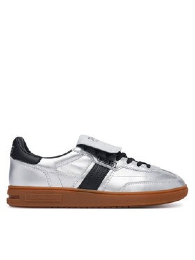 Polo Ralph Lauren Sneakersy Bedford Ft 804P16348001 Srebrny
